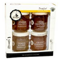 Four lovely marmalades! Sevilla Orange, Pink Grape...