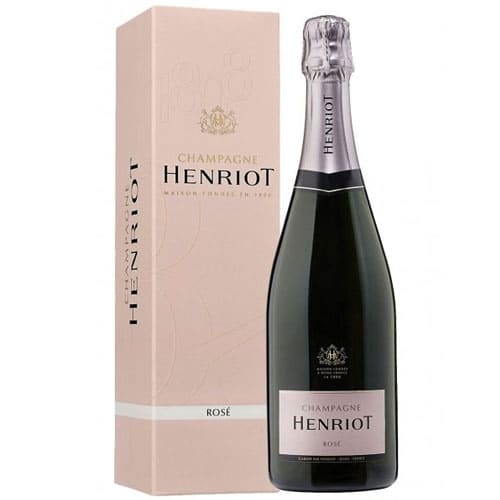 Exceptional Timeless Treat Gift of One Bottle Henriot Rose Brut of 75 Cl
