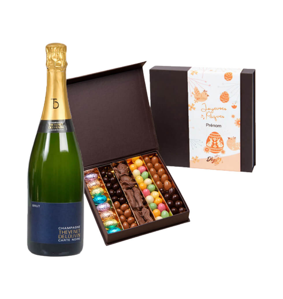 Champagne And Easter Chocolates