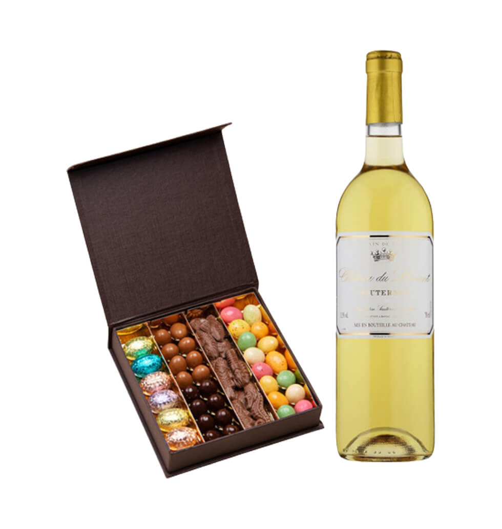 Wine From Sauternes And Chocolates