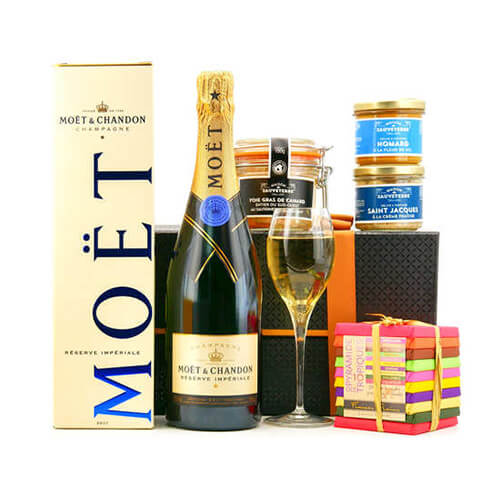 Basket Of Champagne Gifts
