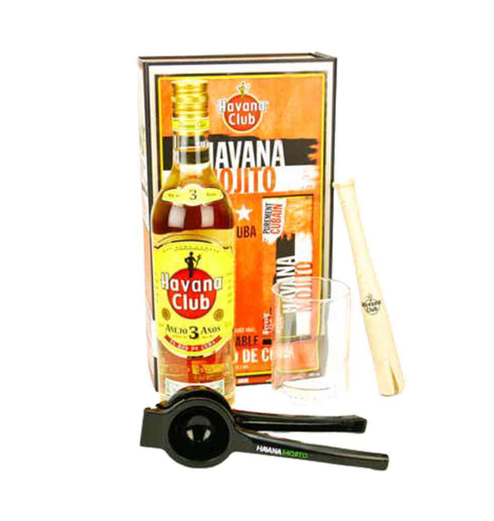 Bring Cuba to your home with this elegant gift set...