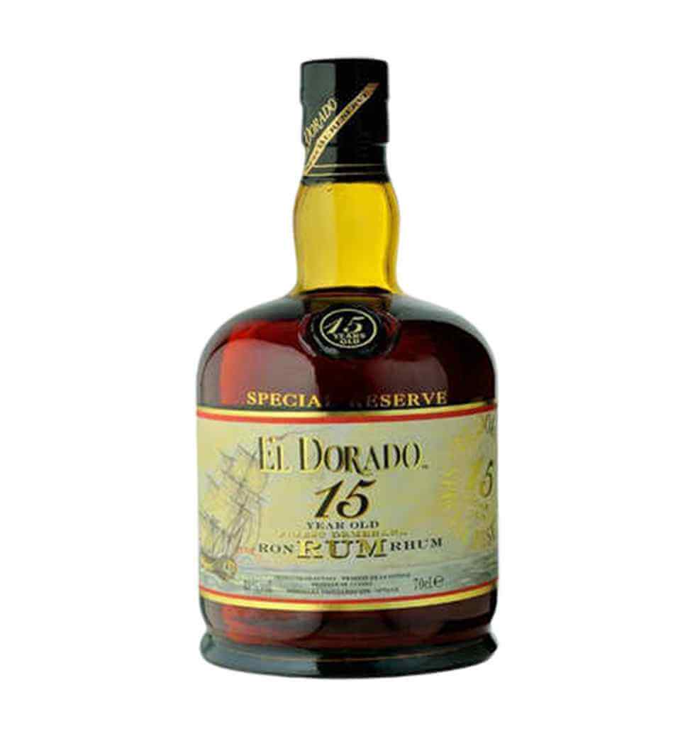 El Dorado 15 years is a superb blend of aged rums ...