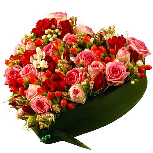 Aromatic Lovers Promise Mixed Flower Arrangement