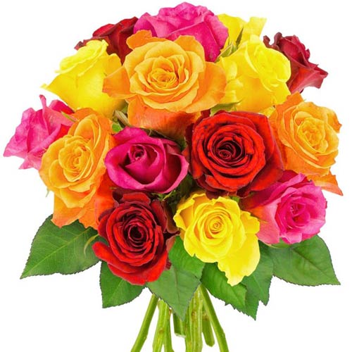 Send this Beautiful & Lovely bouquet of 15 multico......  to Koenigsmacker