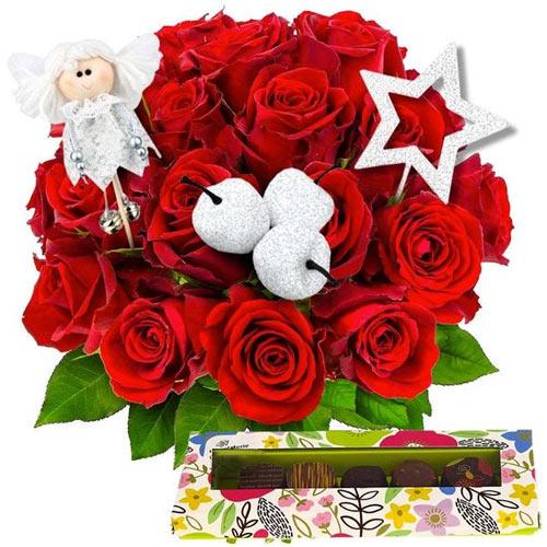 Present to your beloved this Splendid Day Roses Ar......  to Toulon