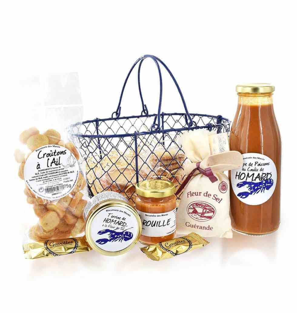 Discover this unique gourmet basket, made up of de......  to Deauville
