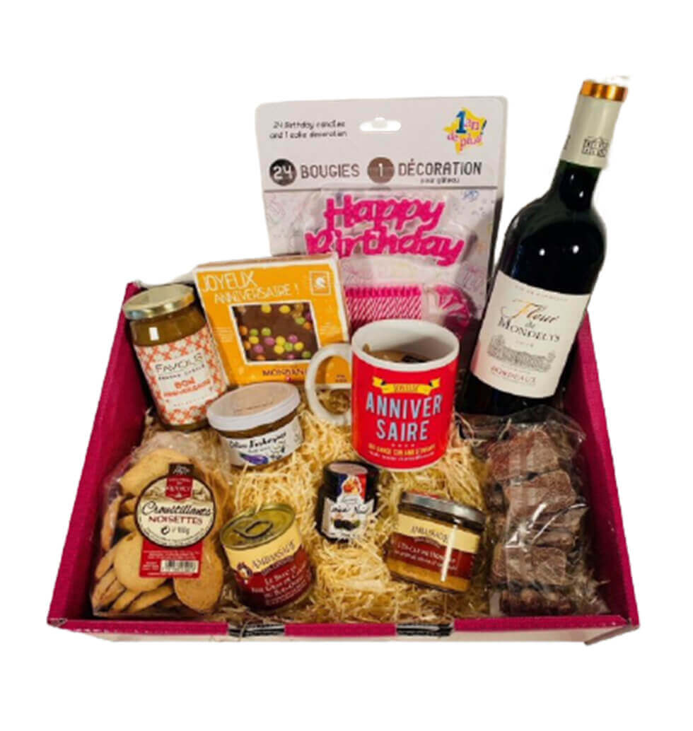 Special Gourmet Box For Birthdays