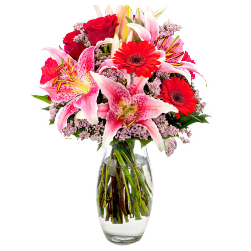 Top Quality Flower Bouquet with Vase