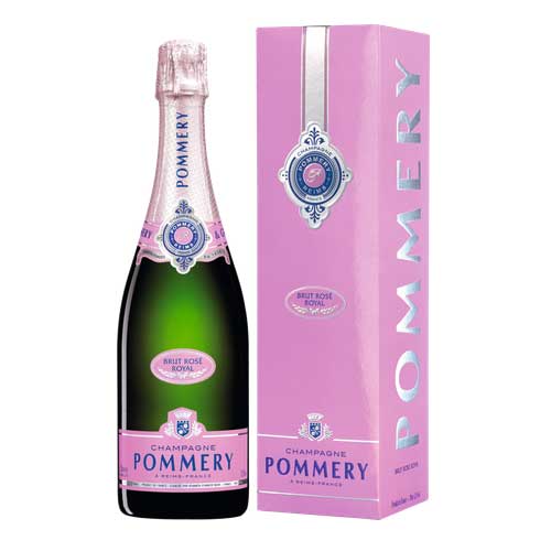 Exemplary Pommery Rose Champagne Christmas Gift