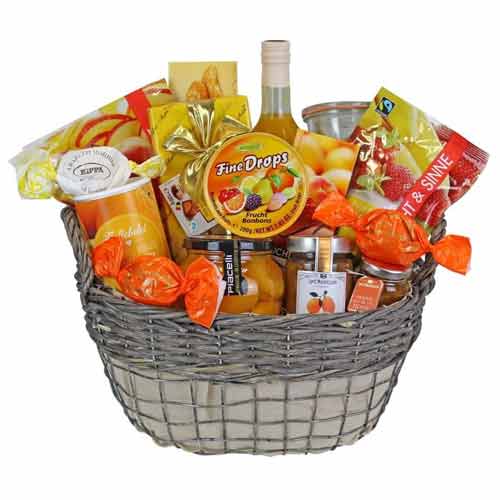 Be happy by sending this Ultimate Basket of Gourme...