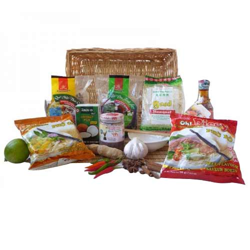 A classic gift, this Exquisite Gourmet Basket For ...