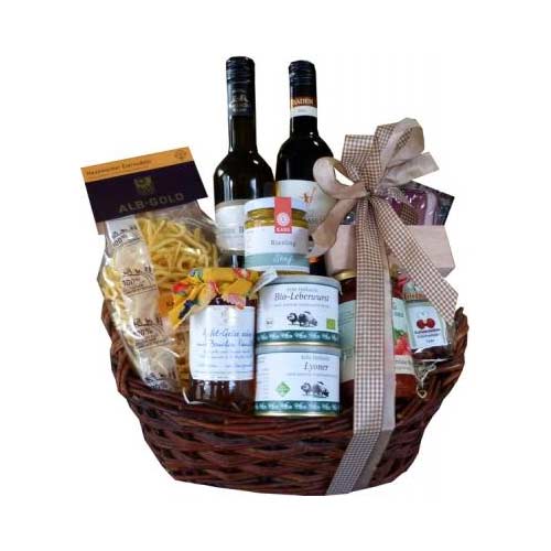 Ultimate Gourmet N Wine Celebration Gift Basket