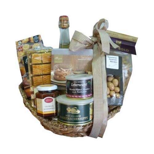 Classy Family Delight Gift Basket with Lots