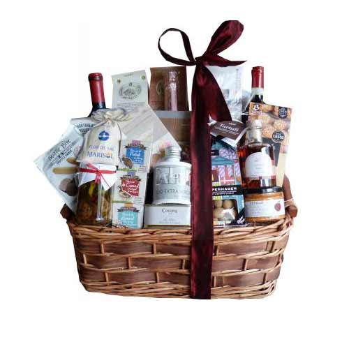 Ultimate Experience Wine N Gourmet Gift Basket