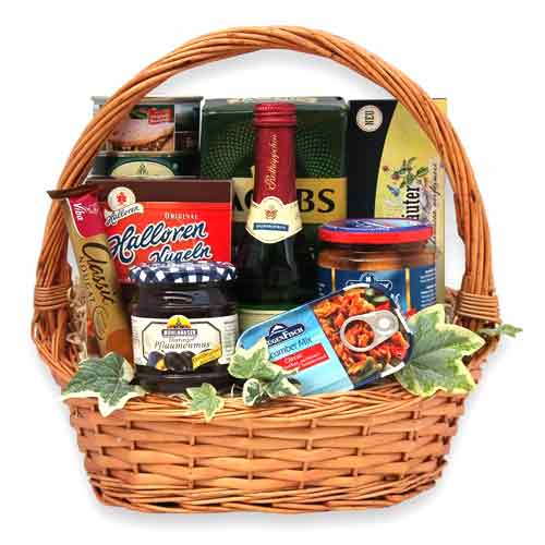 Pleasant Wine N Gourmet Galore Gift Basket