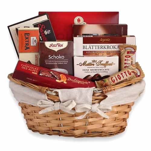 Remarkable Chocolate Temptations Gift Basket
