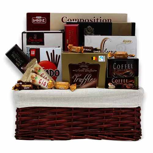 Adorable Love Gift Basket of Sweets N Chocolates