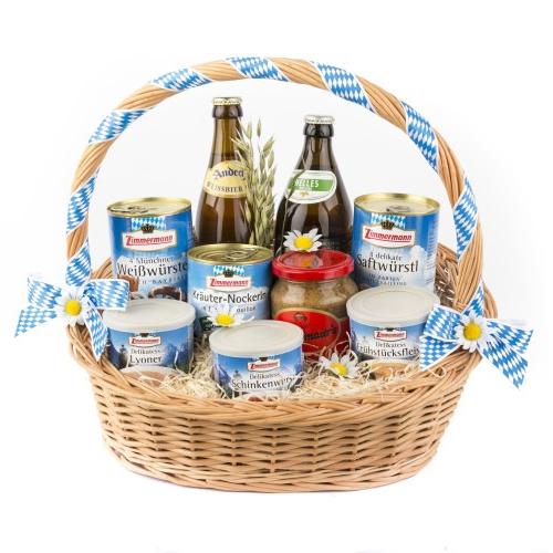 Present this gift of Gift of Bavarian Basket Hampe...