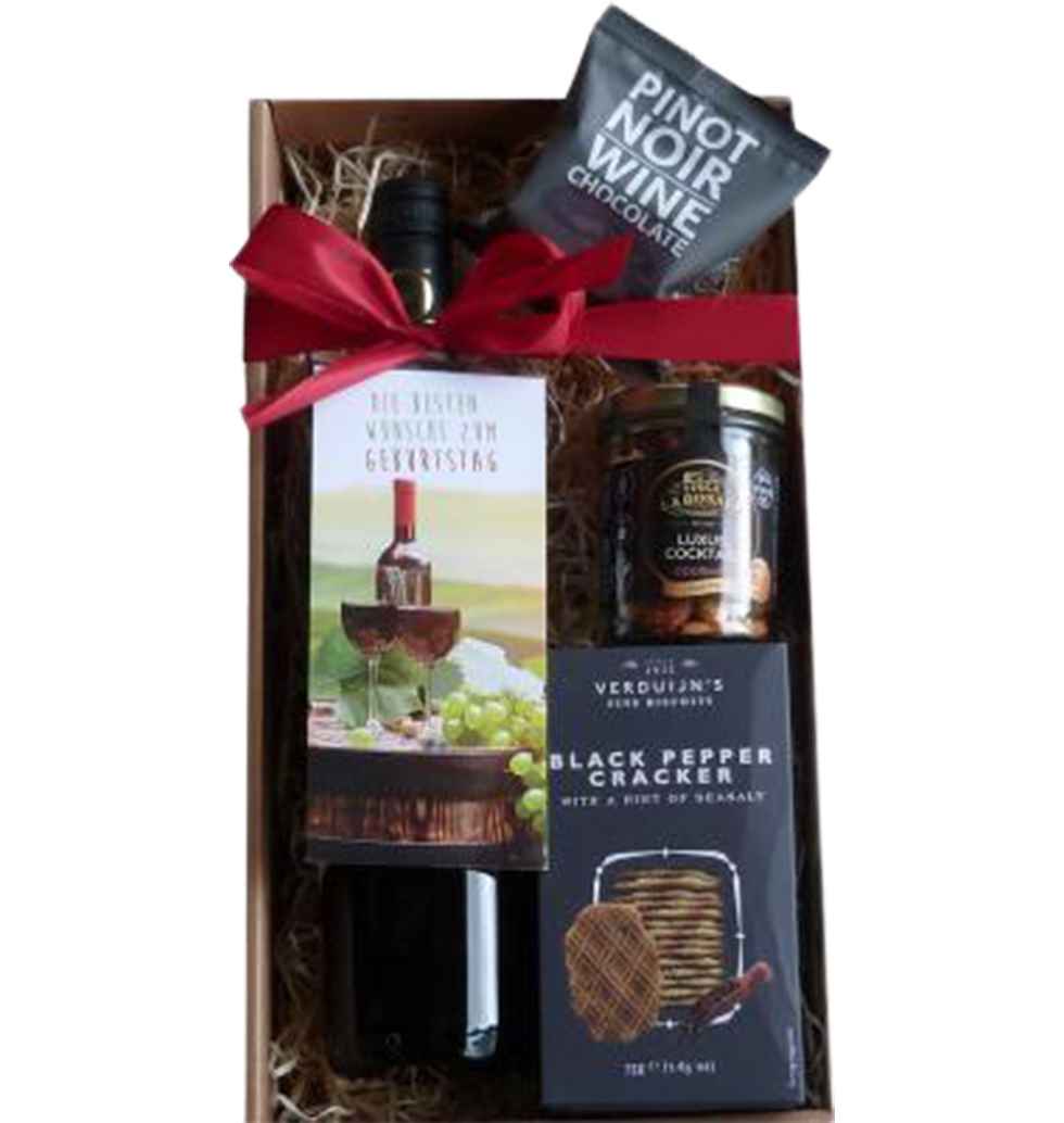 Open the box and find a bottle of Freestyle Villa ...