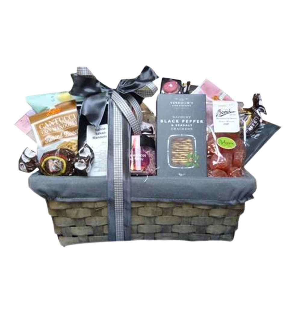 Gift Basket for friends who love pizza, with savor...