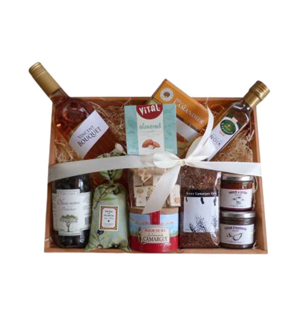 The Route de Soleil gift basket is the perfect gif...