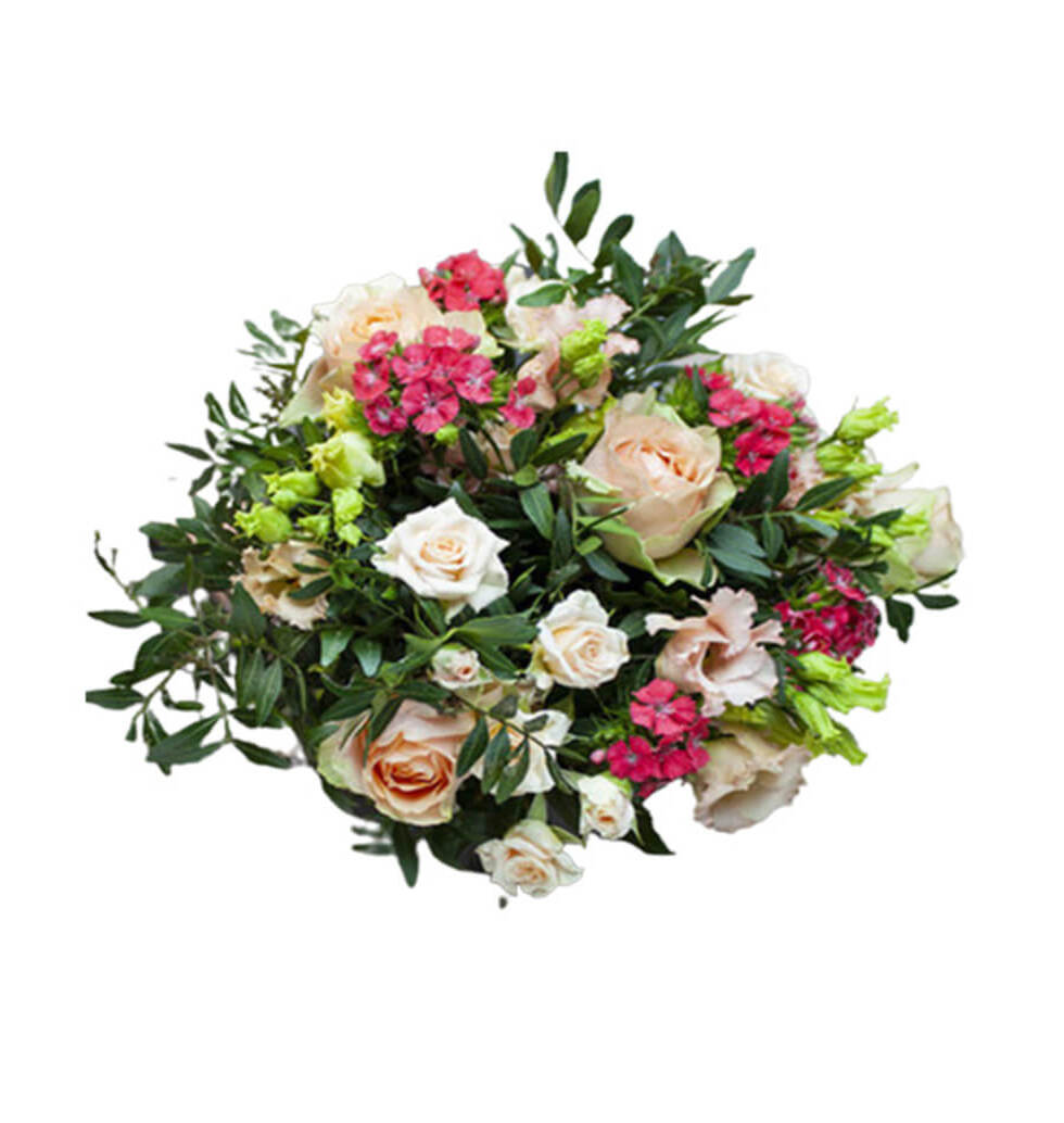 Our florists carefully selected each flower in thi...
