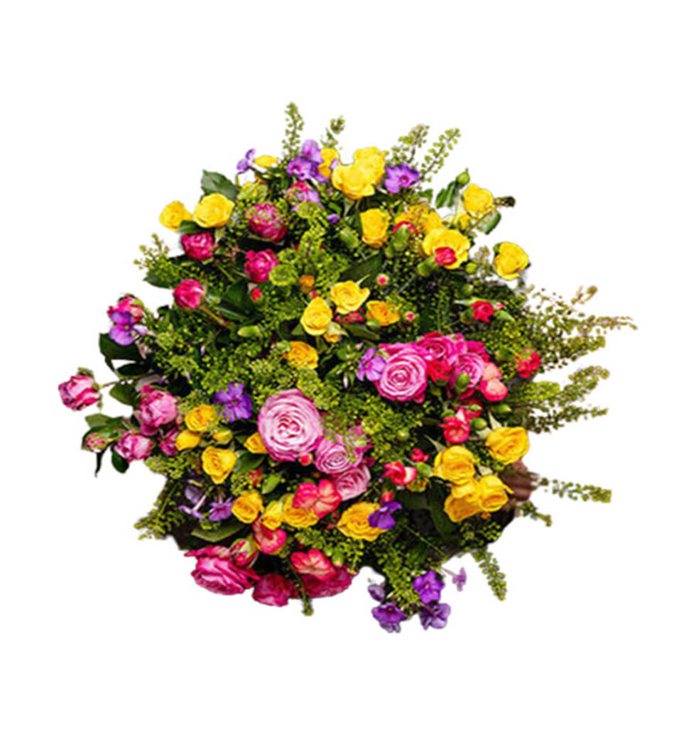 Whats more exciting than receiving a bouquet of flowers? Here we have a beautifu...