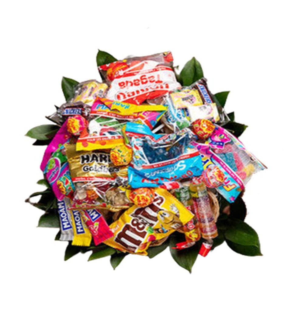Heres the bouquet for all candy lovers and they ha...