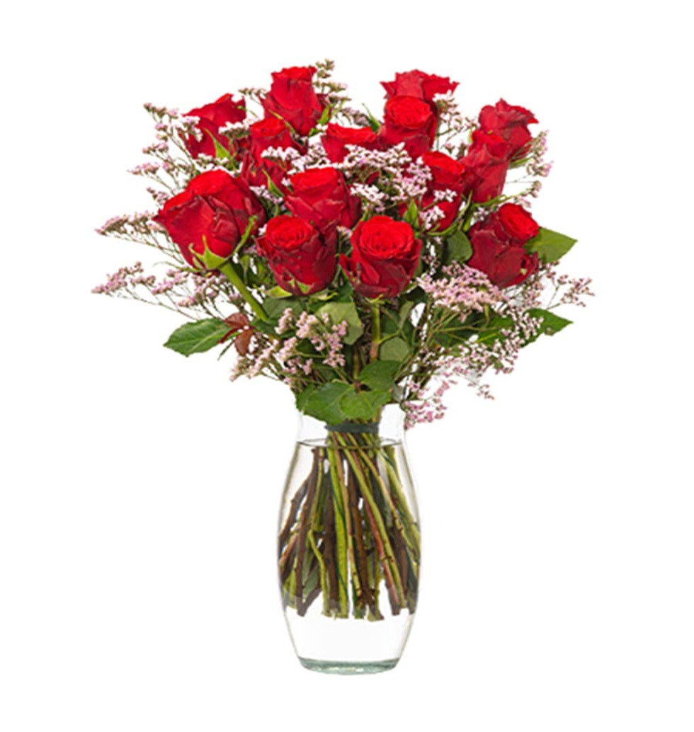 Send our amazing red roses bouquet large containin...