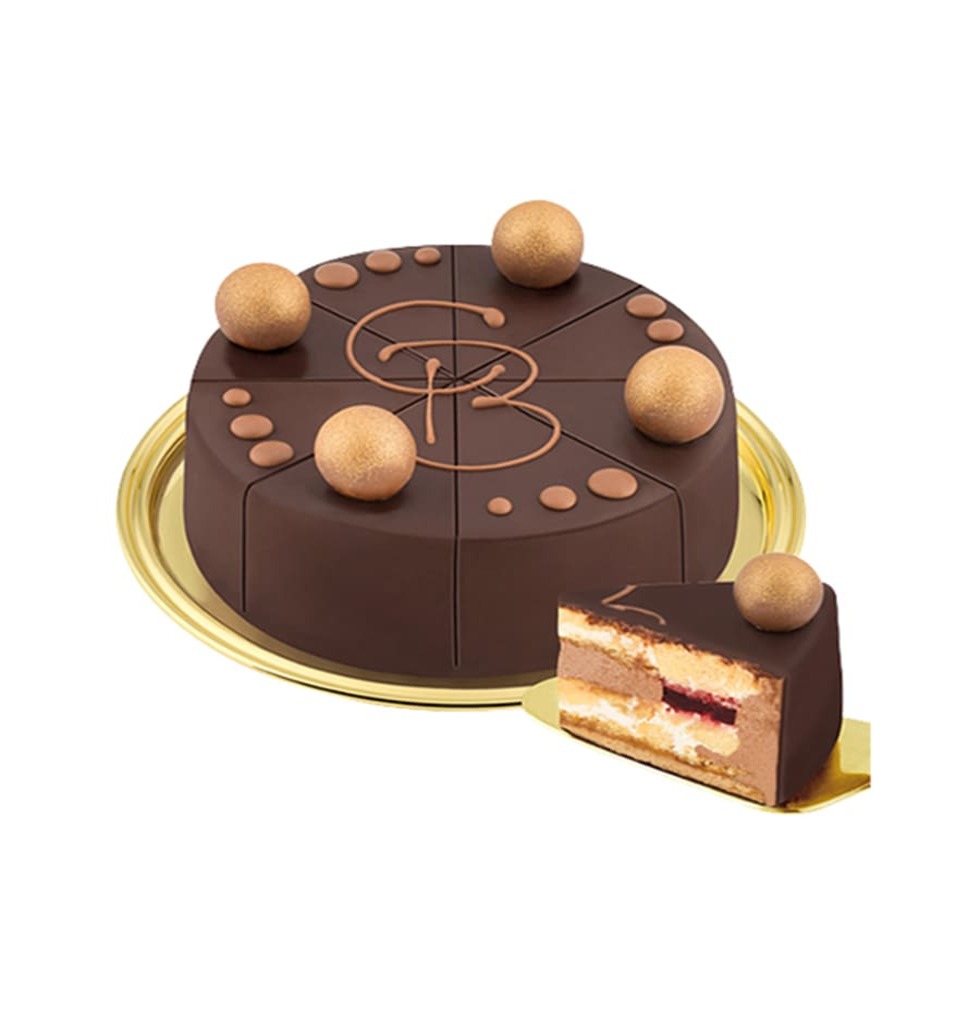 This tempting six hundred gm chocolate cake is an ...