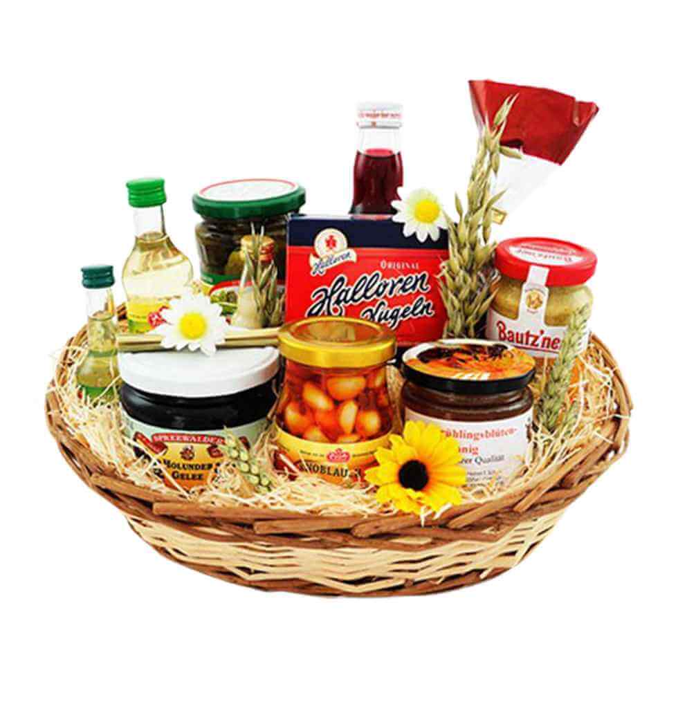Bring a taste of the region in a gift basket full ...