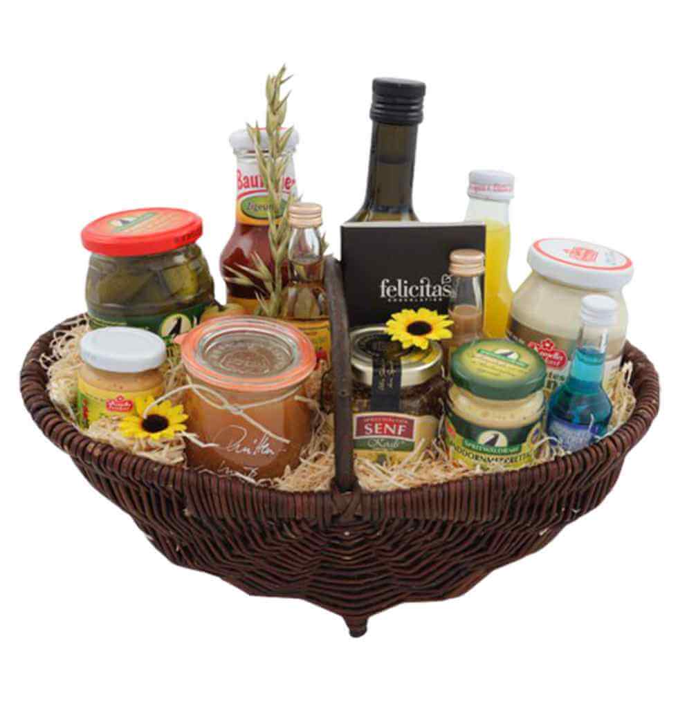 This gift basket is sure to satisfy any sweet-toot...