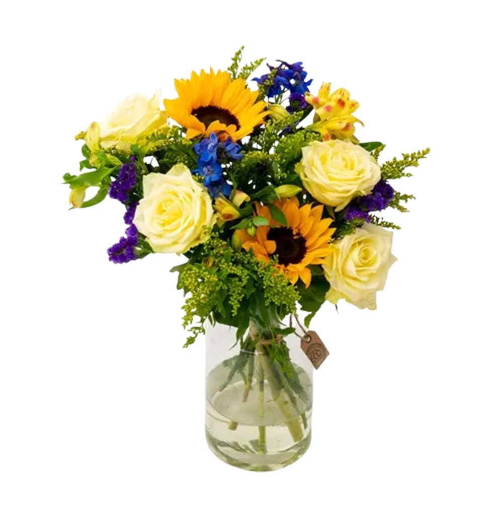 A Bouquet of Cheerful Flowers