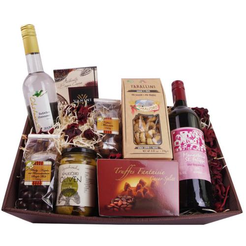 This gift basket provides an appealing combination...