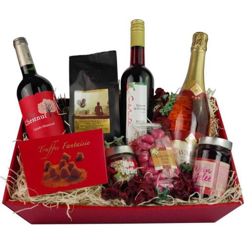 LadyS Basket In Red