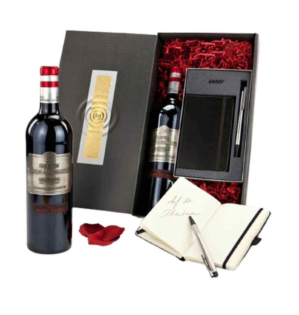 The distinctive wine box Busniess Box by Lamy is a...