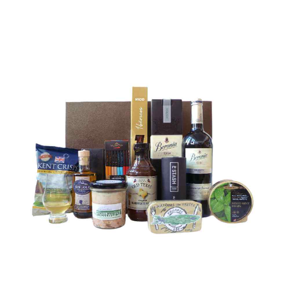 Our gourmet package for men is a special treat tha...