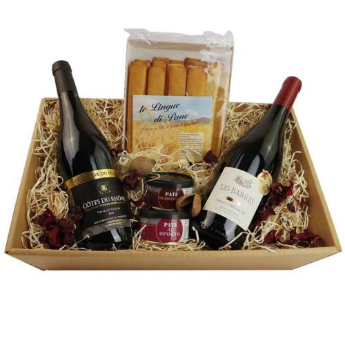 This present invites you to feast and enjoy. Both wines are made from first-clas...