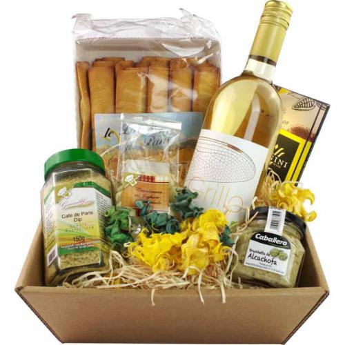 This deliciously rich box of gourmet delicacies  ......  to Flensburg