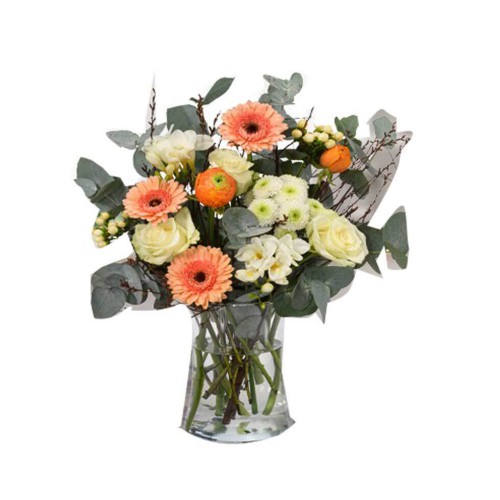 Presenting a basket of flowers is the most classic......  to Marburg