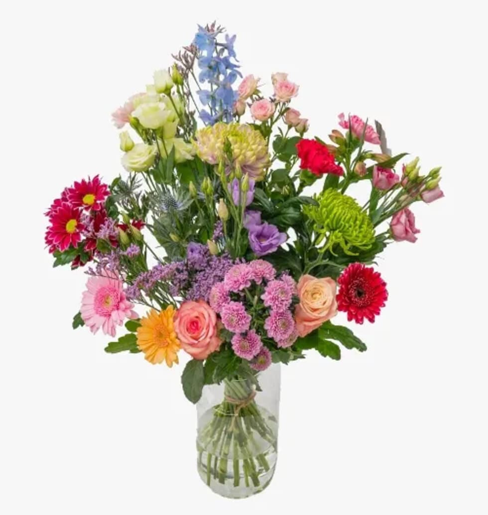 A flower bouquet that embodies contemporary beauty......  to Hof