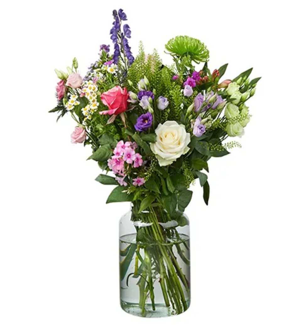 This lovely arrangement in pastel hues can make so......  to Fulda