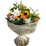 With its artful design this bouquet will make any ......  to Serron