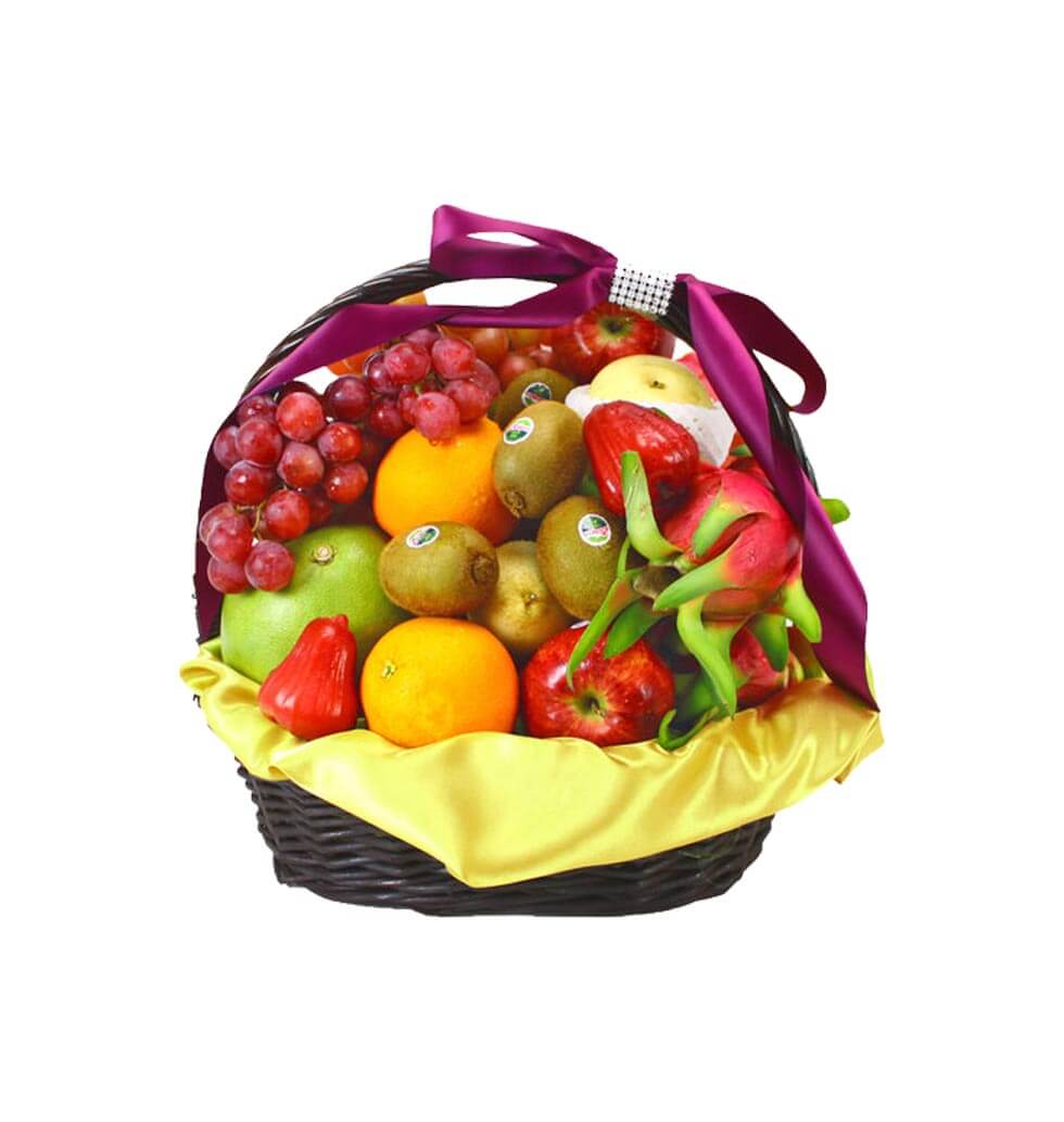 The fruit basket is the most practical fruit hampe...