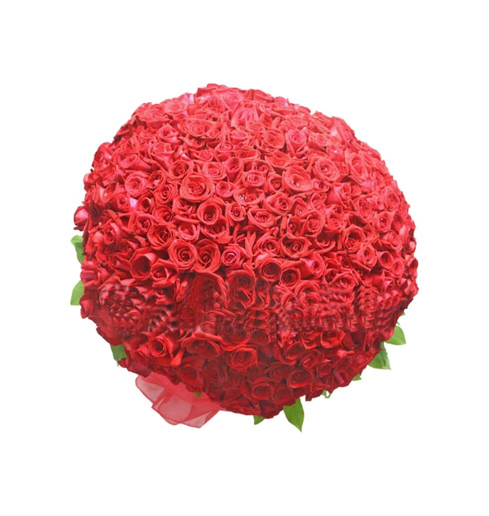 Whats more memorable than flowers on your lovers birthday? This bouquet of 365 r...