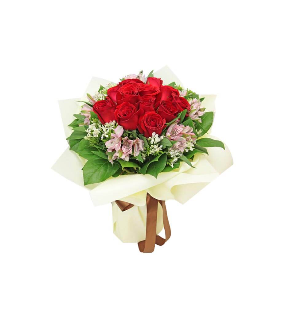 Arrangement of Red Roses