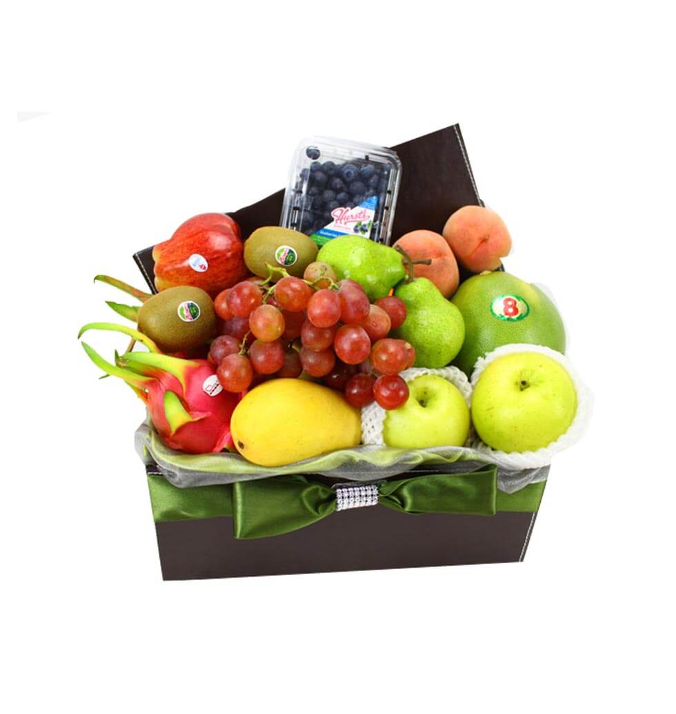 The Designer Black Box 10 fruit hamper - Designer ......  to Shatin Pass