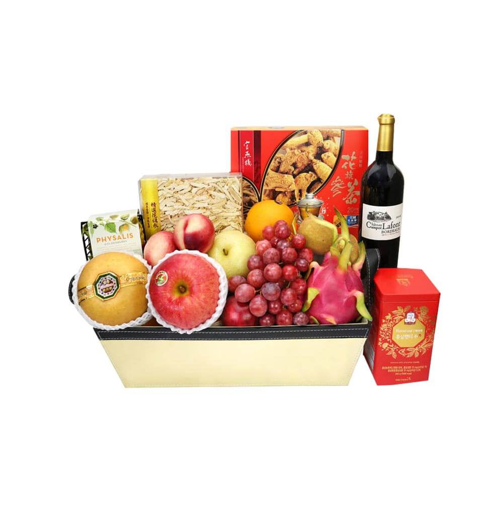 Our fruit basket is a great way to share a taste o......  to Cha Kwo Ling
