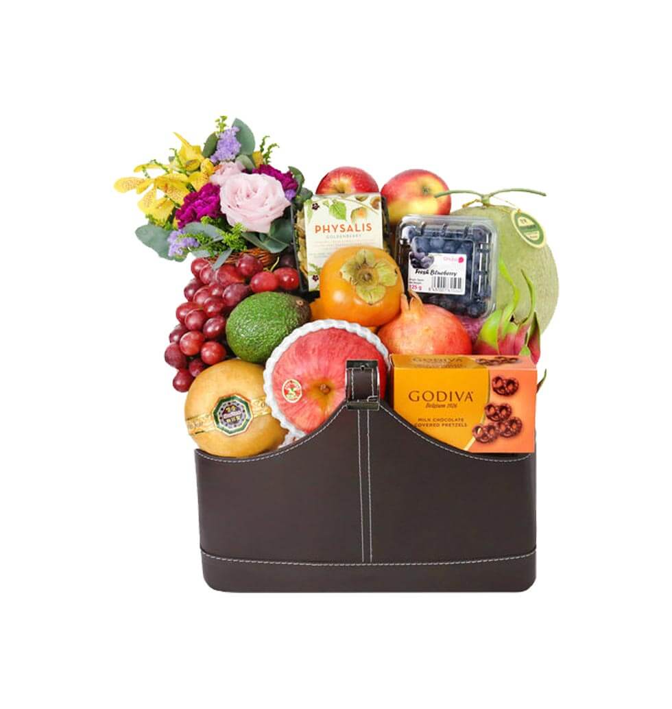 The Fruit & Cheese Basket is an adorable gift for ......  to Yau Yat Chuen_HongKong.asp